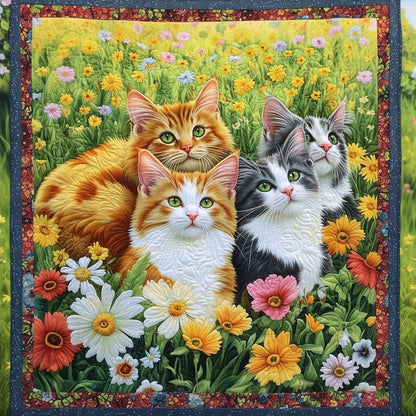 Meadow Companions Quilted Blanket