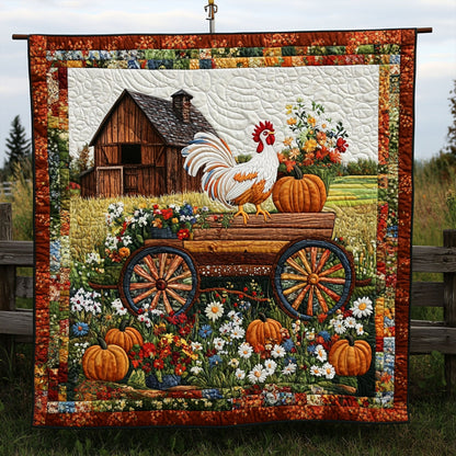 Meadow Mornings Quilted Blanket