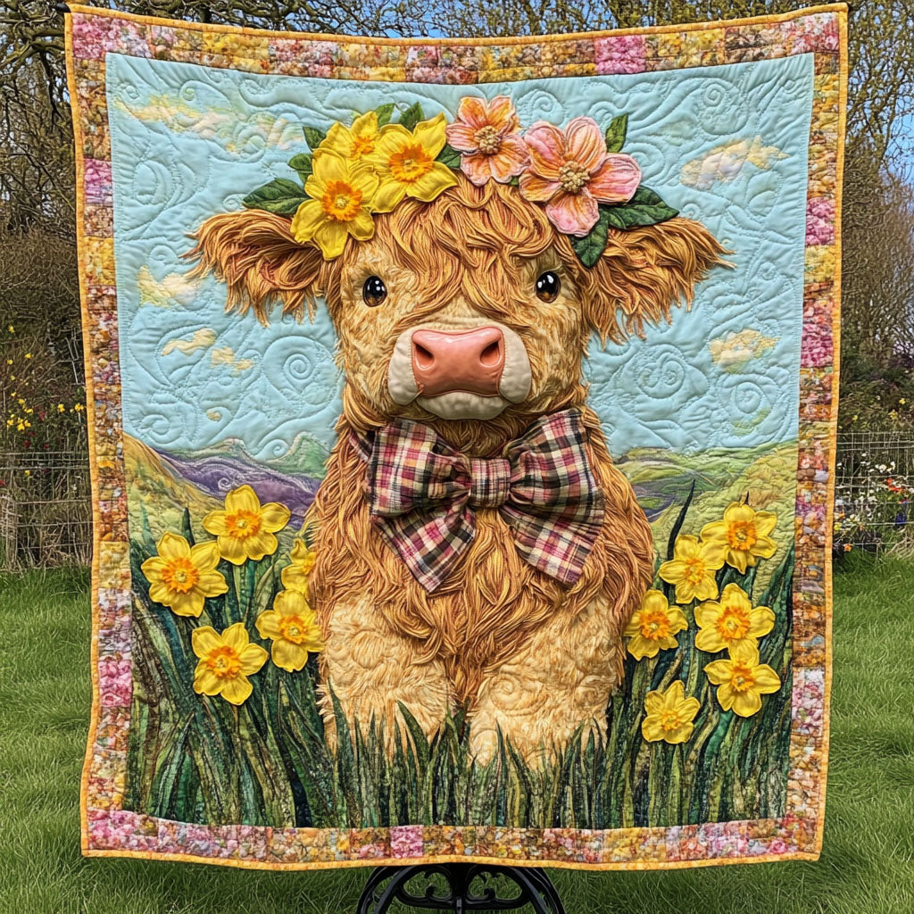 Meadow Princess Bloom Quilted Blanket