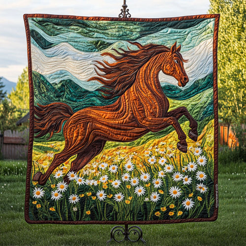 Meadow Run Quilted Blanket