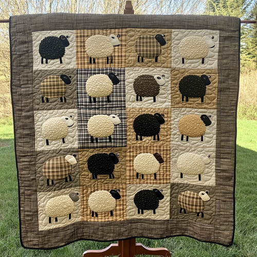 Meadow Serenity Quilted Blanket