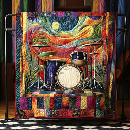 Melody in Motion Quilted Blanket