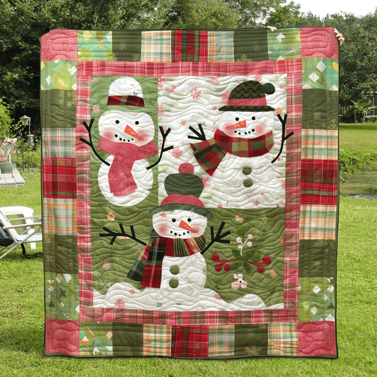 Merry & Bright Quilted Blanket