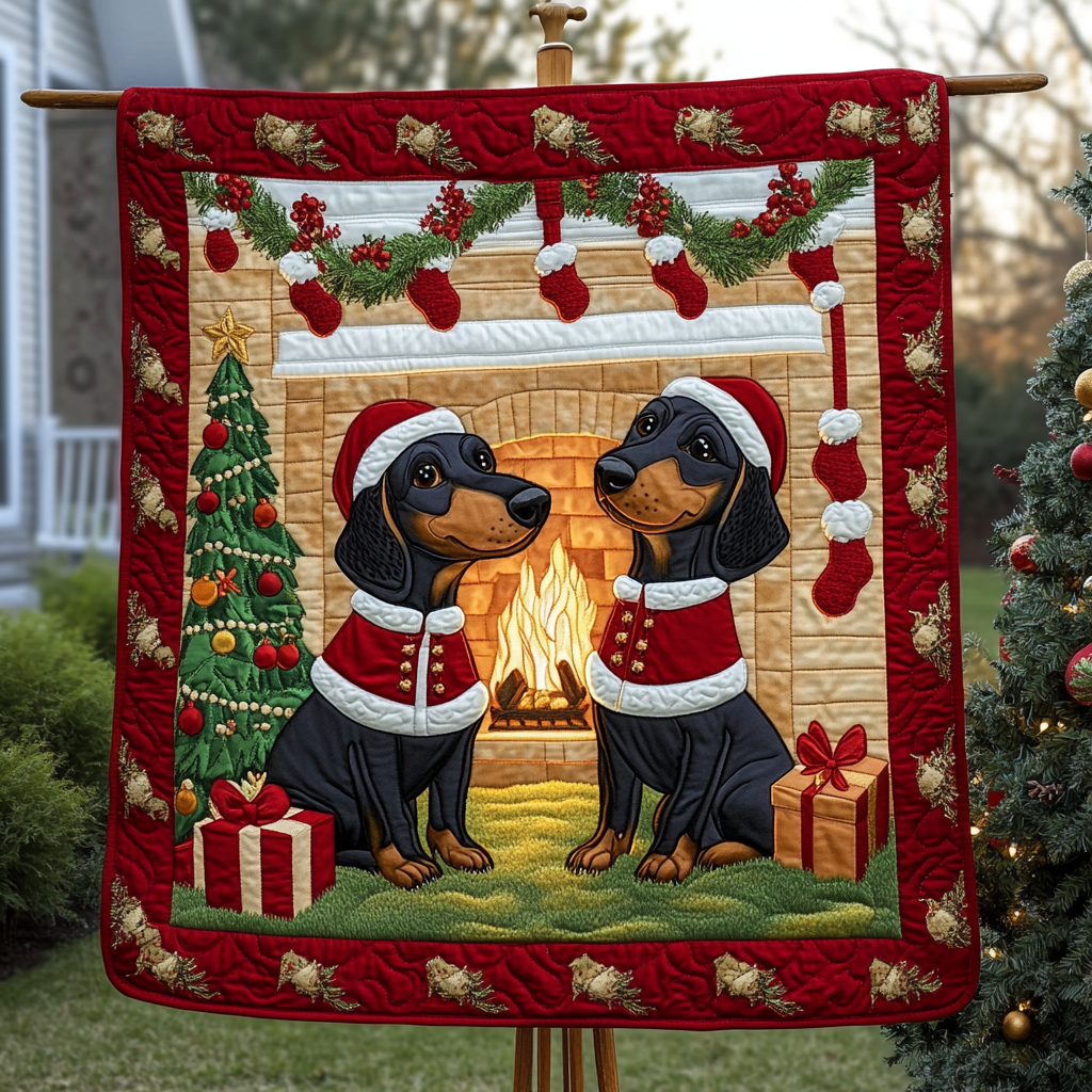 Merry Longbody Cheer Quilted Blanket