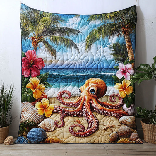 Midnight Arms Quilted Blanket