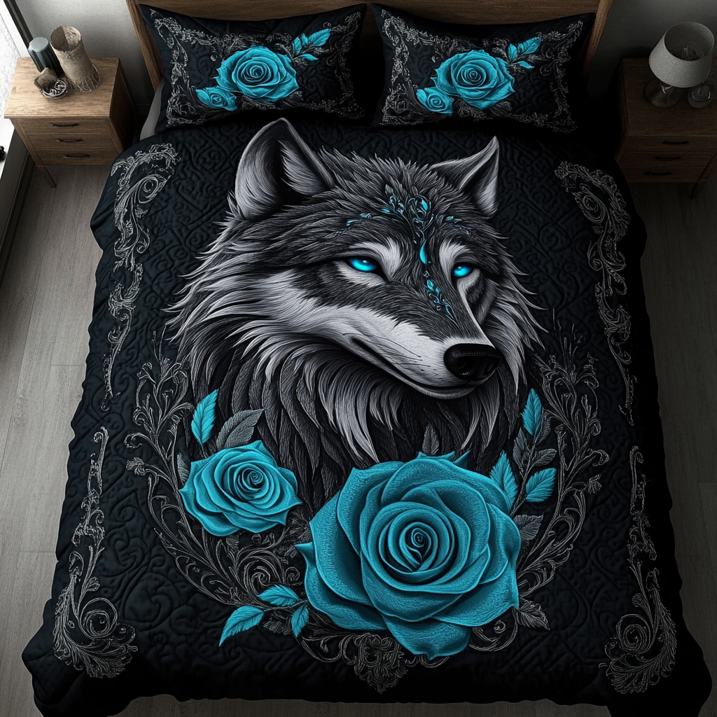 Midnight Pack 3-Piece Quilted Bedding Set