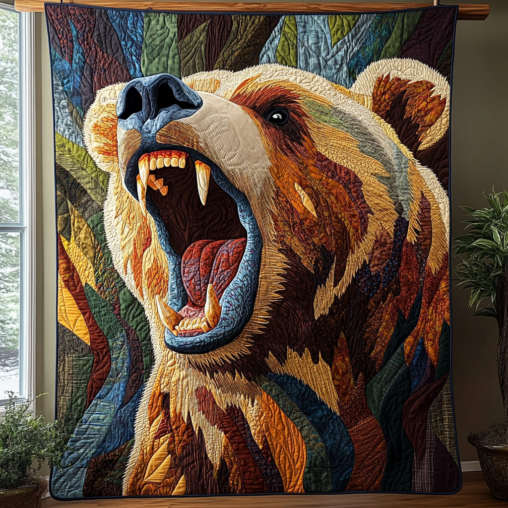 Mighty Paw Quilted Blanket