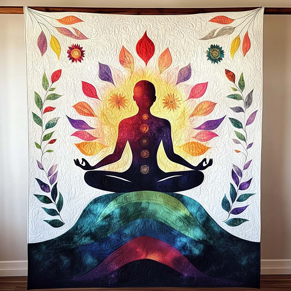 Mindful Grace Quilted Blanket