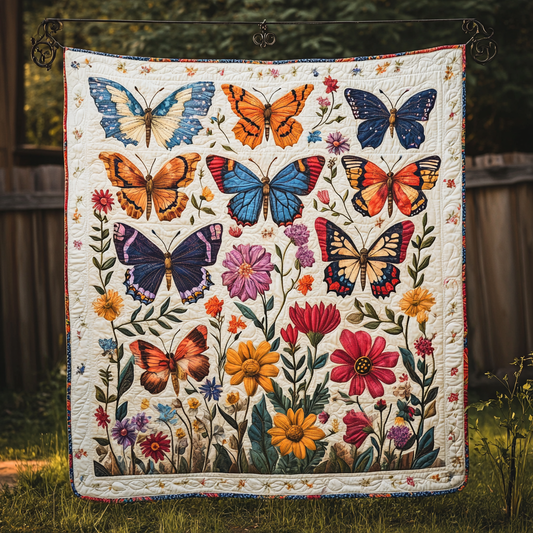 Monarch Melody Quilted Blanket