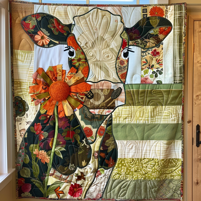 Moo Meadow Mat Quilted Blanket