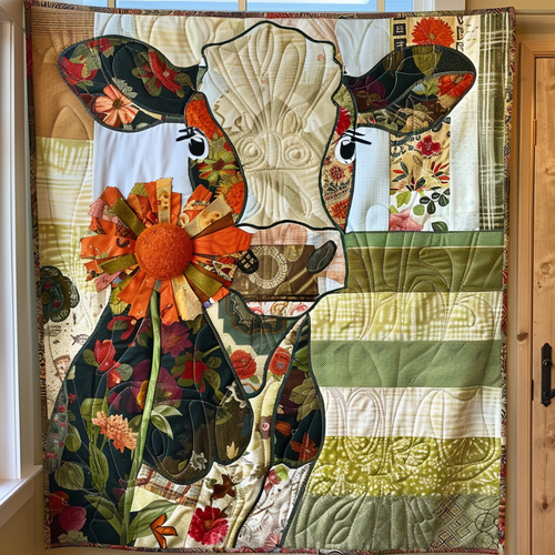 Moo Meadow Mat Quilted Blanket