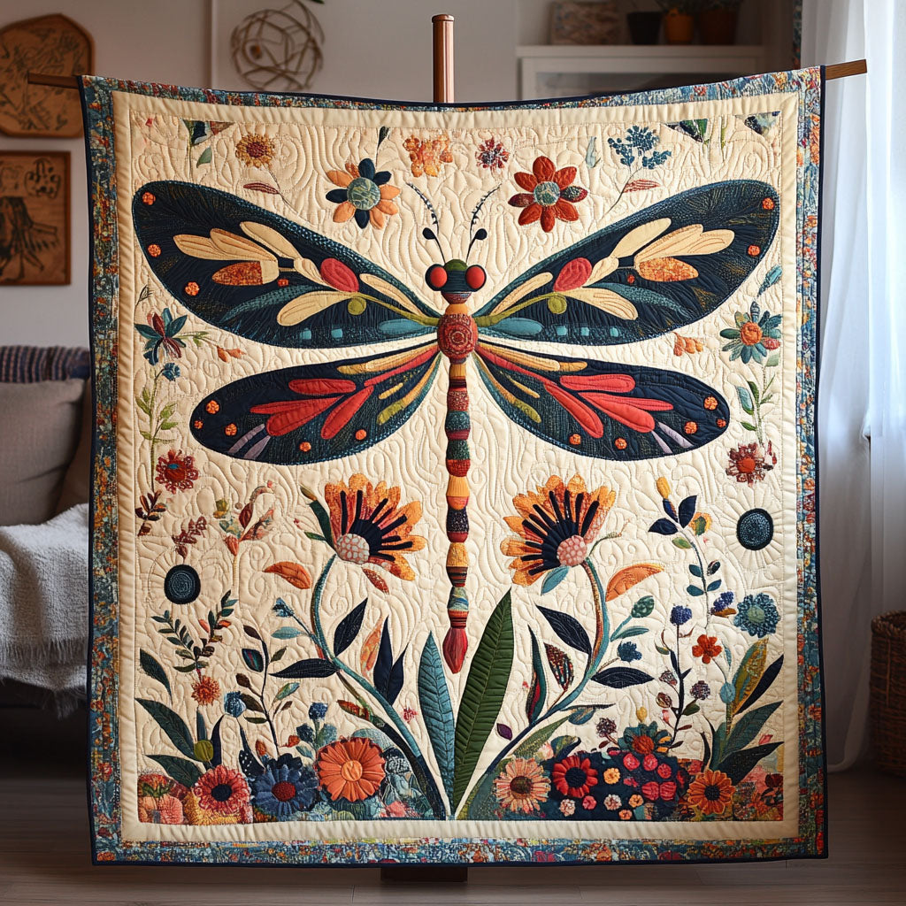 Moonlit Glider Quilted Blanket