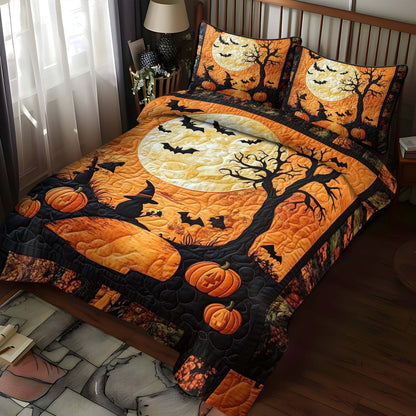 Moonlit Magic 3-Piece Quilted Bedding Set