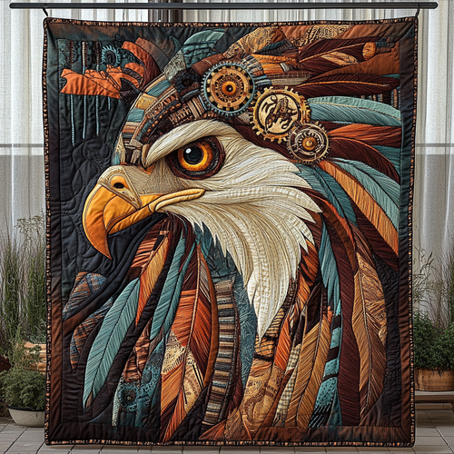 Moonlit Mesa Quilted Blanket
