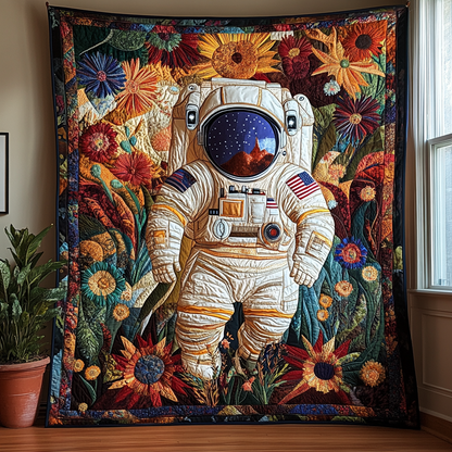 Moonwalker Dreams Quilted Blanket