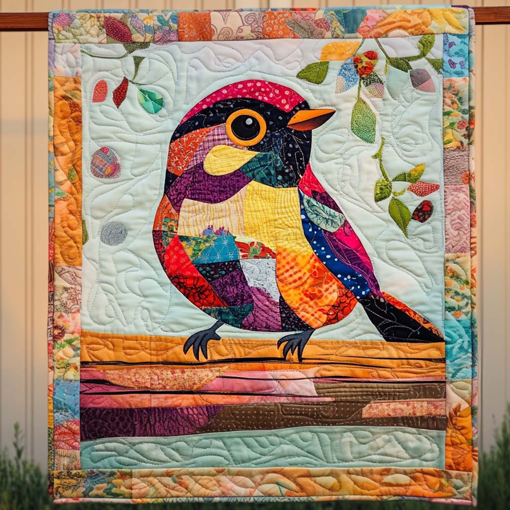 Morning Call Quilted Blanket