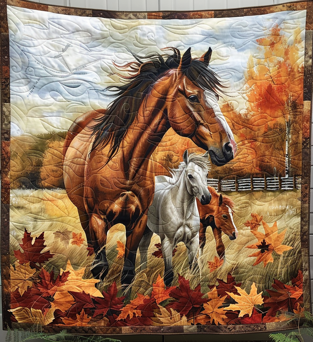 Morning Dew Quilted Blanket