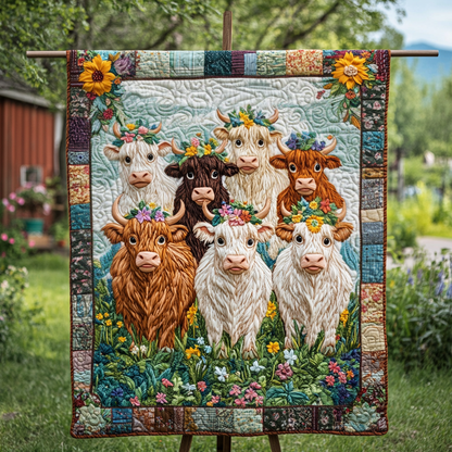 Mountain Calm Quilted Blanket