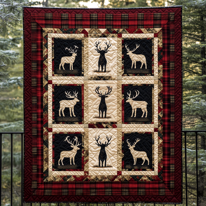 Mountain Majesty Quilted Blanket