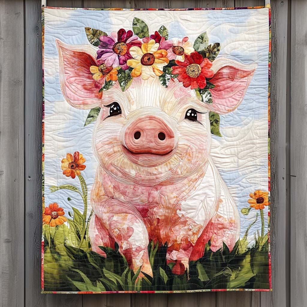 Muddy Marvel Quilted Blanket