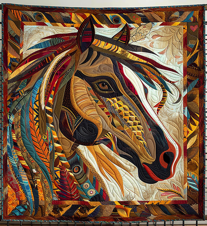 Native Canter Quilted Blanket