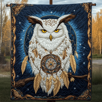 Mystic Flight Quilted Blanket