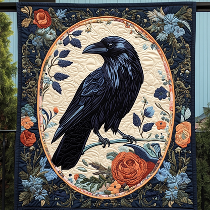 Mystic Shadow Quilted Blanket