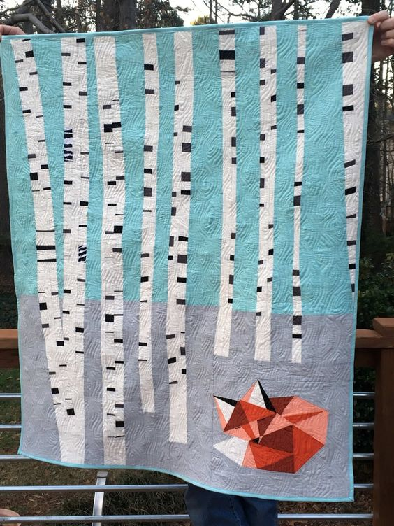 Mystic Woods Quilted Blanket