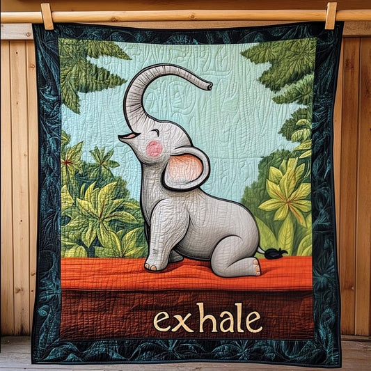 Namaste Glow Quilted Blanket