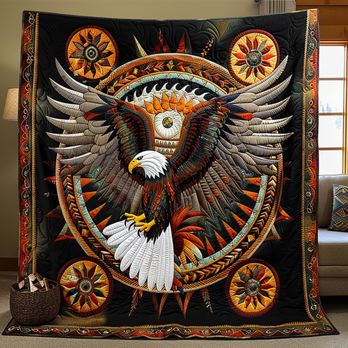Native Majesty Eagle Quilted Blanket