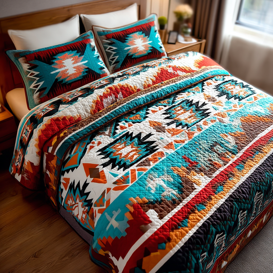 Native Spirit 3-Piece Quilted Bedding Set