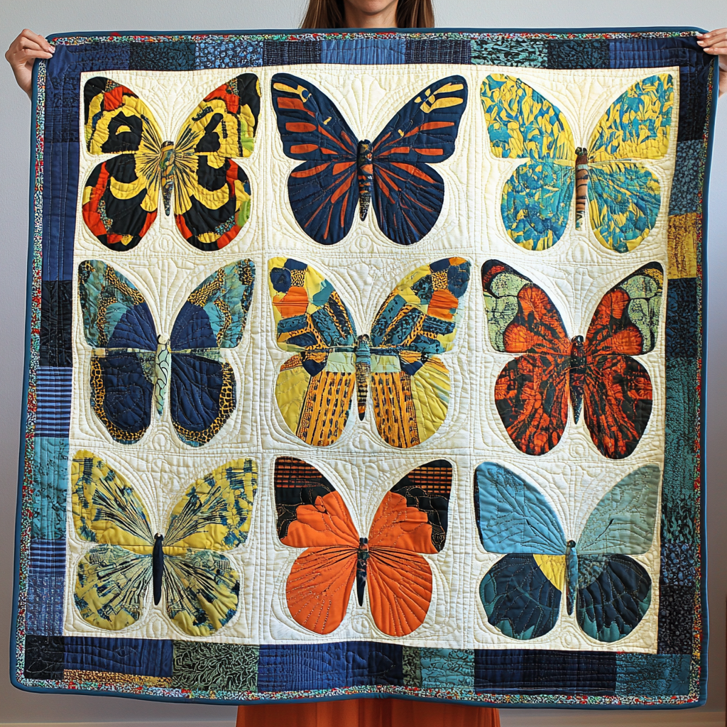 Nature Wings Quilted Blanket