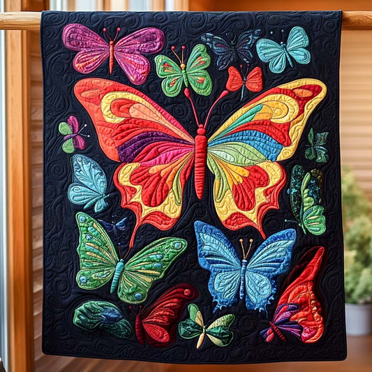 Nature's Dancer Quilted Blanket