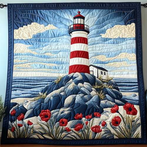 Nautical Glow Quilted Blanket