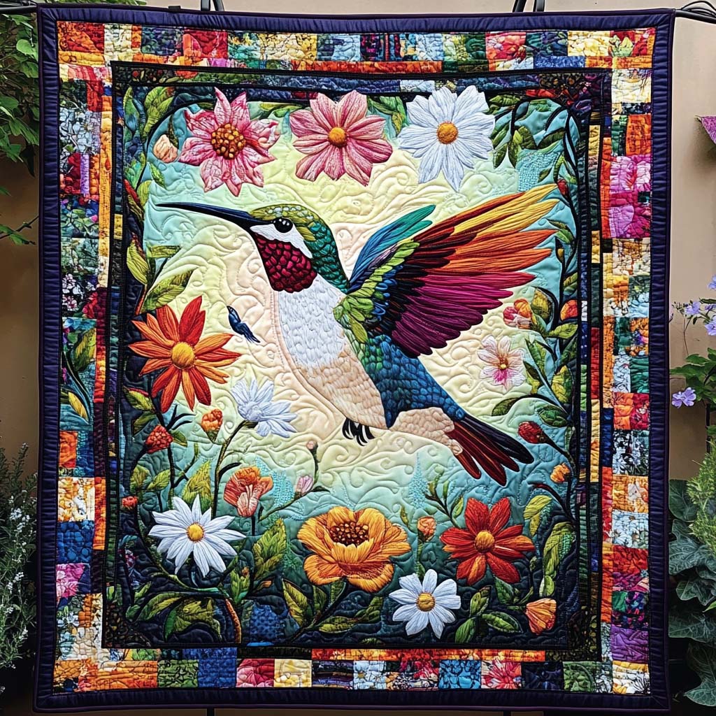 Nectar Dance Quilted Blanket