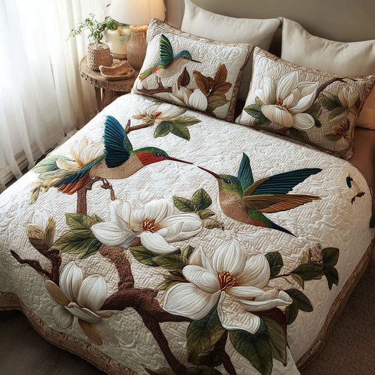 Nectar Kiss 3-Piece Quilted Bedding Set