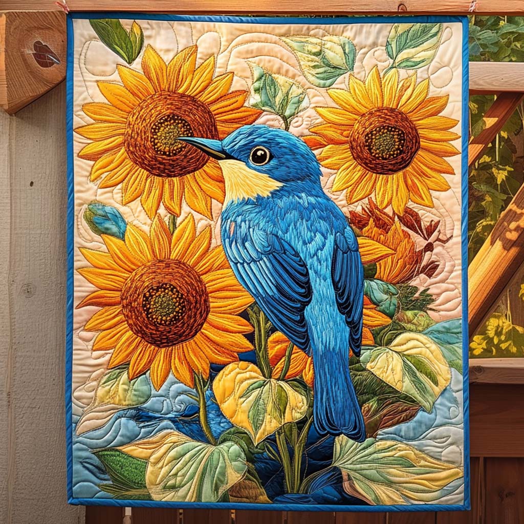 Nest Builder Quilted Blanket