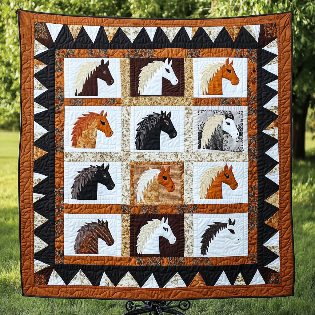 Night Glow Quilted Blanket
