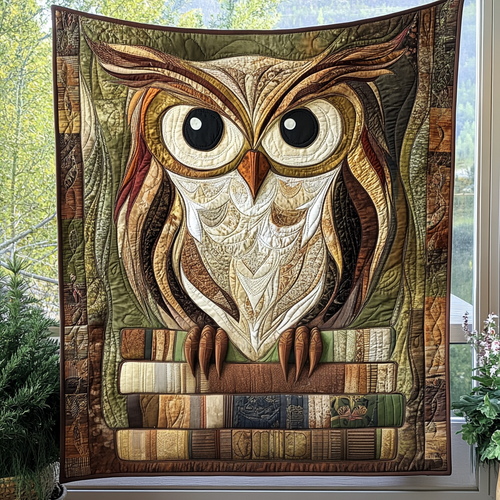 Night Watcher Quilted Blanket