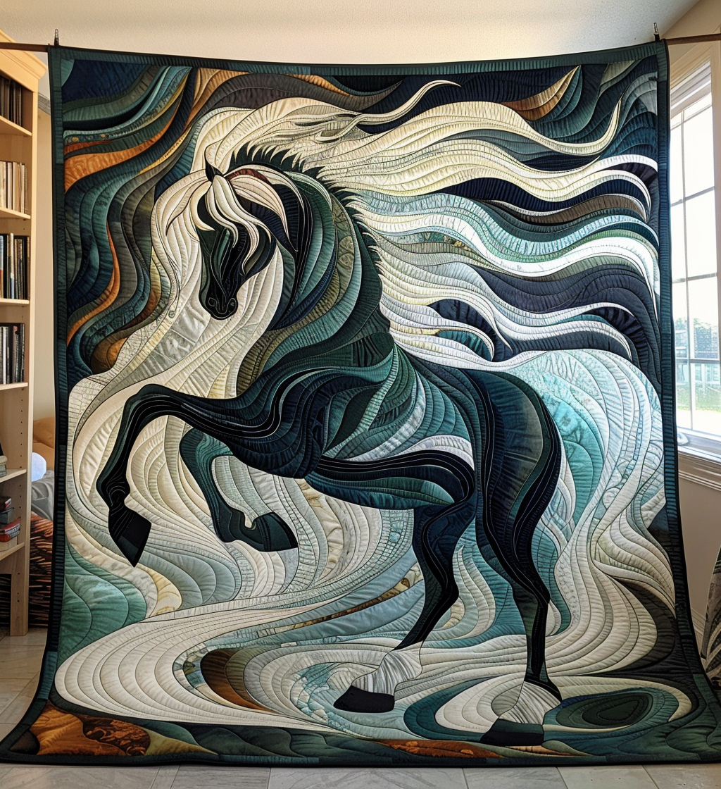 Noble Spirit Quilted Blanket