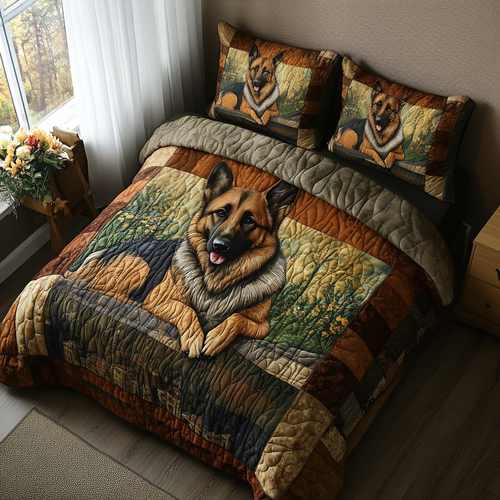 Noble Companion 3-Piece Quilted Bedding Set