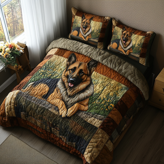 Noble Companion 3-Piece Quilted Bedding Set