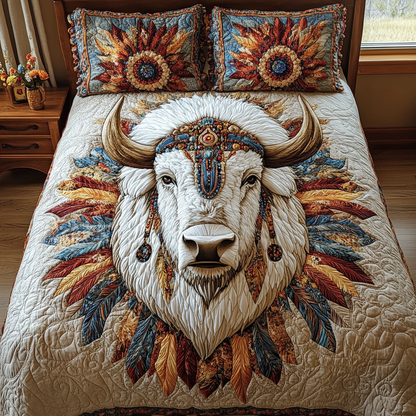Noble Herd 3-Piece Quilted Bedding Set