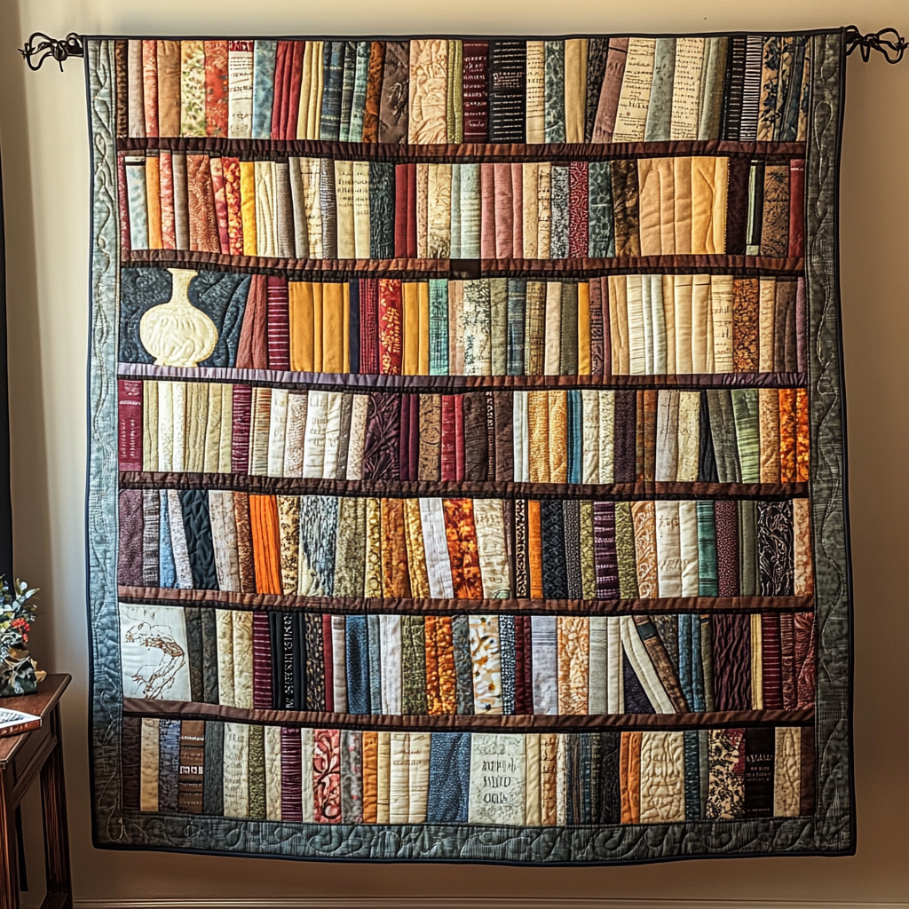 Novel Nest Quilted Blanket