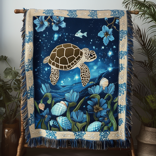 Ocean Voyager Woven Throw Blanket