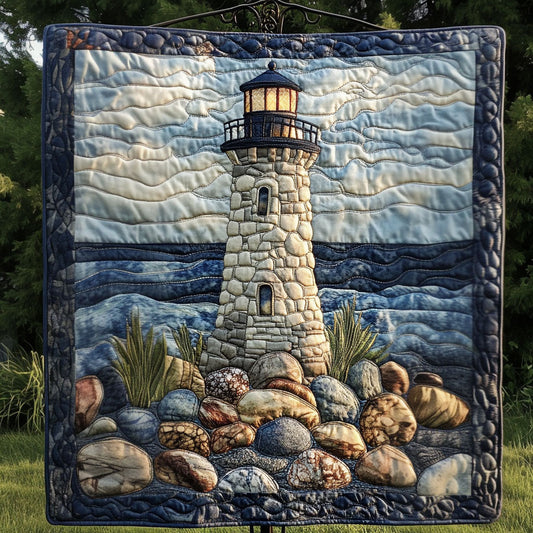 Ocean Sentinel Quilted Blanket