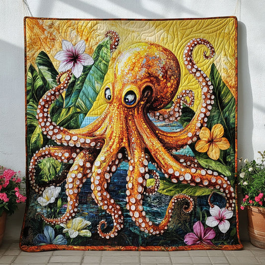 Ocean Spinner Quilted Blanket