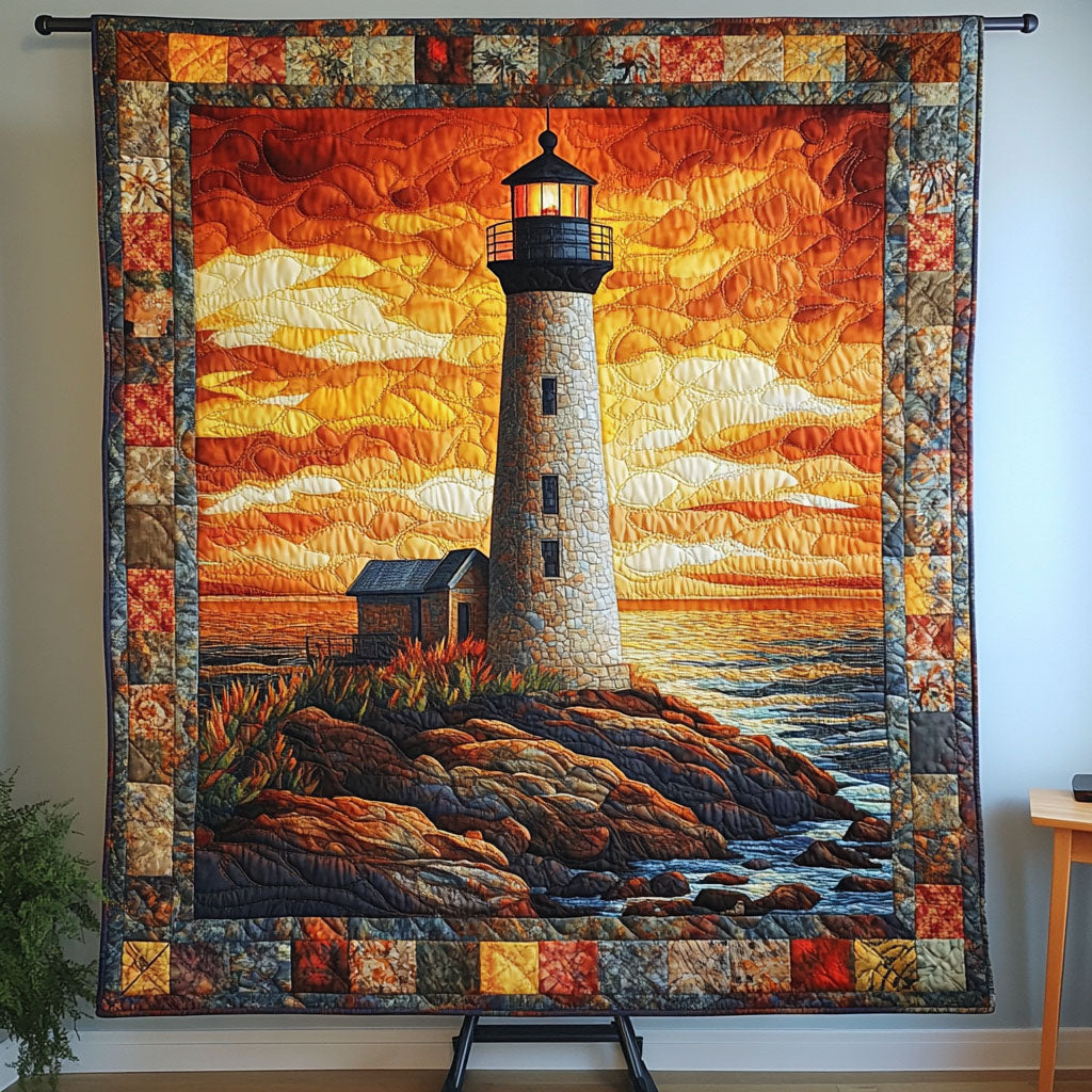 Oceans Guardian Quilted Blanket