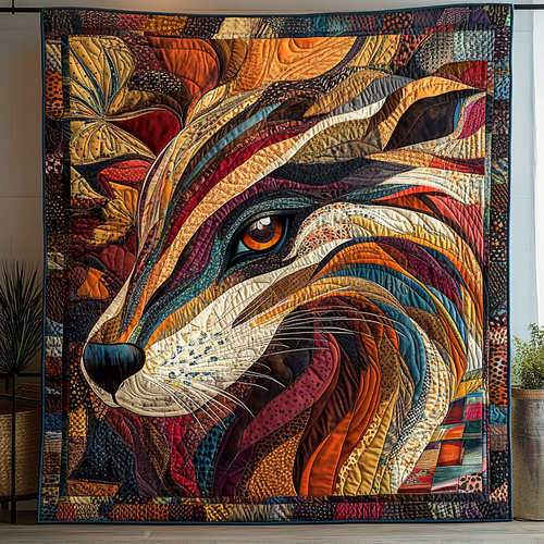 Otter Native Quilted Blanket