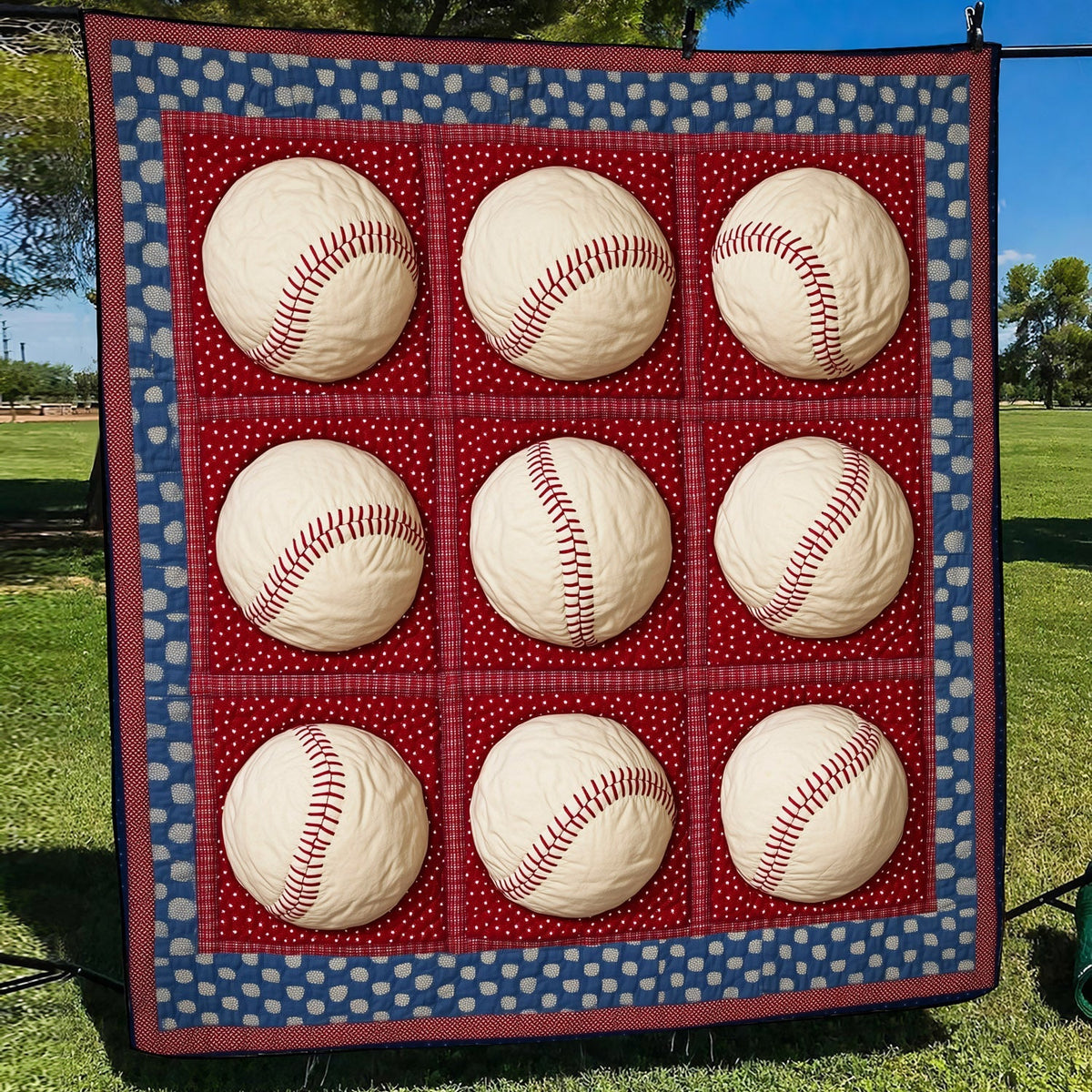 Outfield Oasis Quilted Blanket